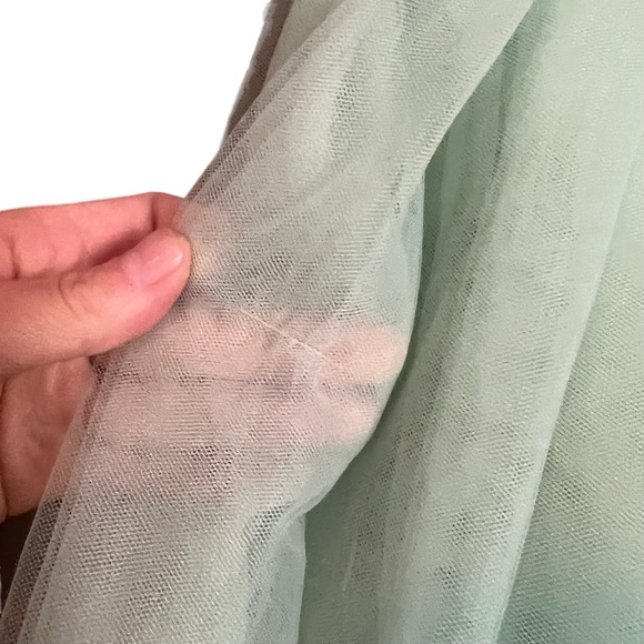 J. Crew cool mint tulle ball skirt. Size 0 - Picture 11 of 16